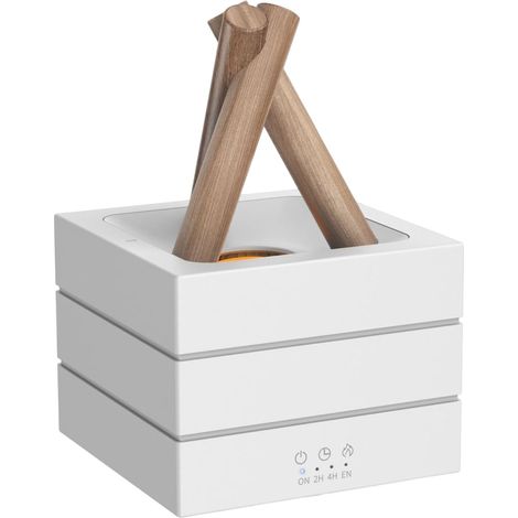 Humidificateur d'air - 280 ml - Diffuseur de parfum - Rechargeable - Avec lumière colorée - Fonction de minuterie à trois vitesses - Convient pour chambre à coucher, bureau, salon, cadeau de Noël (1/5)
