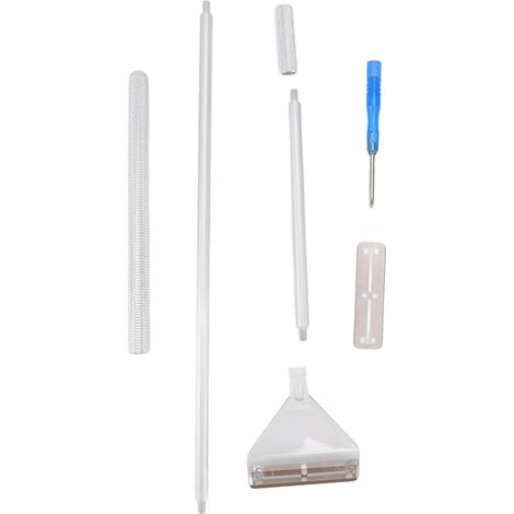 Grattoir à algues pour aquarium, multifonctionnel, avec manche en alliage d'aluminium. Grattoir à algues pour aquarium. (1/5)