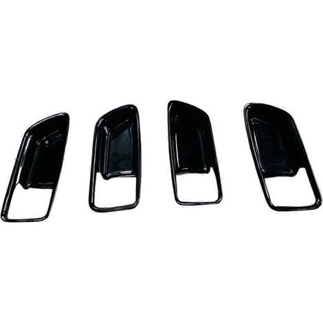 Schwarze Türgriffmulden-Abdeckung für Toyota Corolla Cross 2021 2022 (Rechtslenker) (1/5)