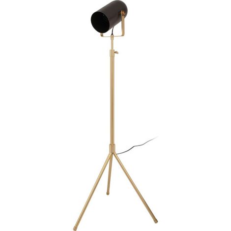 Lampadaire Industriel "Celeste" 163cm Noir & Or (1/2)