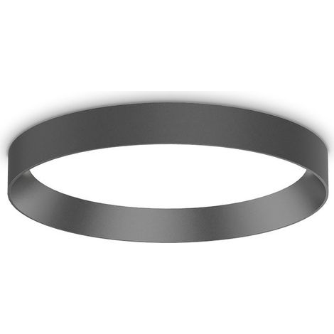 Ideal Lux FLY Plafonnier LED 35cm Noir 2700K IP40
