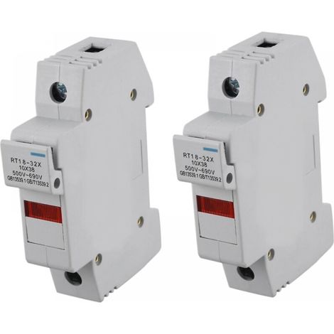Porte-fusible noir, support de fusible électrique, 1 pièce (1/5)