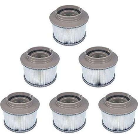 YMYNY Lot de 6 filtres de Rechange pour MSpa FD2089, Cartouche de Filtre pour Piscine, et spas (1/4)