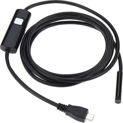 5.5Mm 1.5M Numerique Usb Endoscope Endoscope Inspection Poche Camera Serpent 6 Led Reglable Pour Android Smartphones / Portables (1/5)
