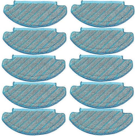 Lot de 10 lingettes de nettoyage pour aspirateur Deebot Ozmo T8 Max N8 Pro (1/5)