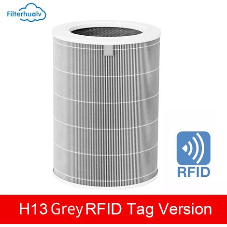 (Gris - Chine continentale) Filtre à air compatible avec les purificateurs d'air Xiaomi Mi 1, 2, 2S, 2C, 2H, 3, 3C et 3H. Filtre HEPA au charbon actif H13, antibactérien et anti-aldéhyde. (1/4)