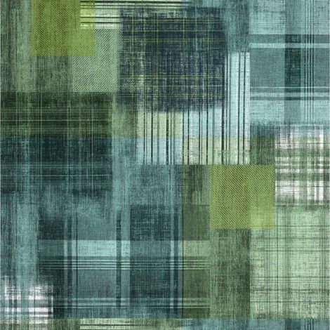 Papier peint panoramique modern Plaid Patchwork (1/5)