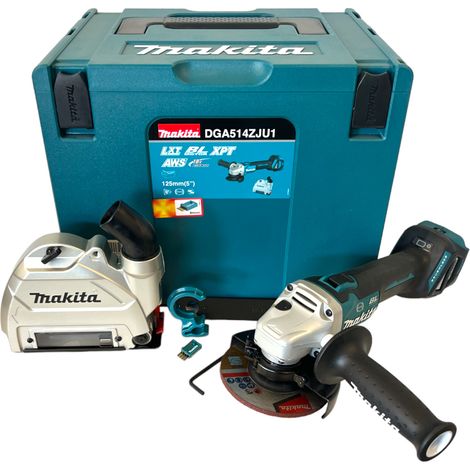 Grinder de ángulo de batería 18V DGA514ZJU1 Cantidad de succión de 125 mm + Sin batería sin cargador (1/5)