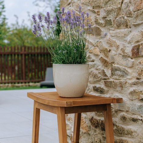 Vaso LANCELOT 21x19cm crema