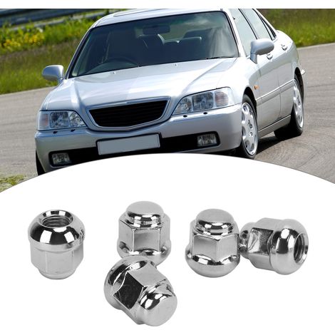 5 Pièces Écrous de Roue 12mmx1.5 Acier Court pour ACURA CL EL ILX INTEGRA - Référence 90304SA5013