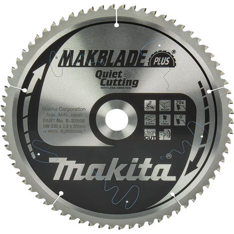 MAKITA B-32568 MAKBLADE PLUS for Wood 305mm x 30mm x 70T