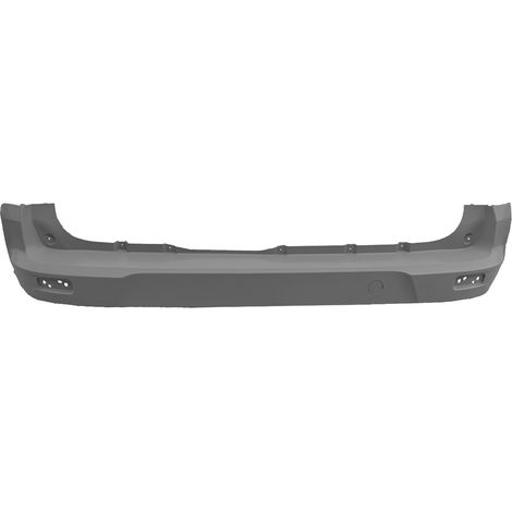 PARAURTI POSTERIORE GRIGIO CON 6 TRACCE SENSORI CON TAPPO GANCIO TRAINO - FORD - Transit Connect 2013 - 1923652