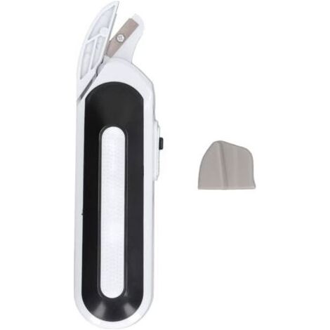 Pair Ciseaux à Coudre électriques Mini Portable 2 Modes D'alimentation Ciseaux à Tissu Avec Couvercle De Lames Pour Travaux Manuels Couture Carton Couture Cuir (1/4)