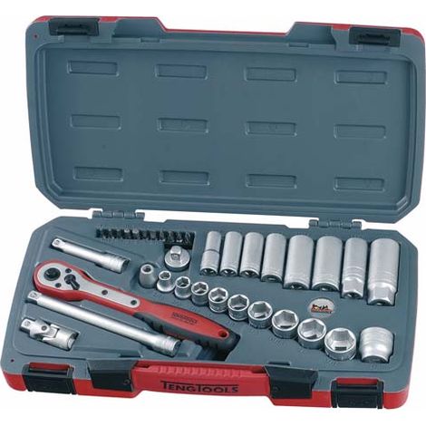 Juego de llaves de vaso articulada, T3835AF, 35 piezas  TENGTOOLS 172470304