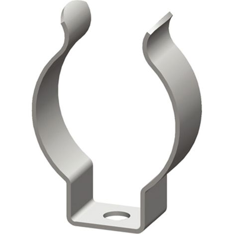 Rs Pro – Clip pour tuyau en acier ressort 50mm – Lot de 10 – Fixation robuste pour applications industrielles – Diamètre de trou 4mm
