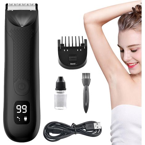Tondeuse à cheveux pour hommes, tondeuses électriques,Rasoir électrique portable tondeuse sans fil, rasoir barbe outils de toilettage h - (1/5)