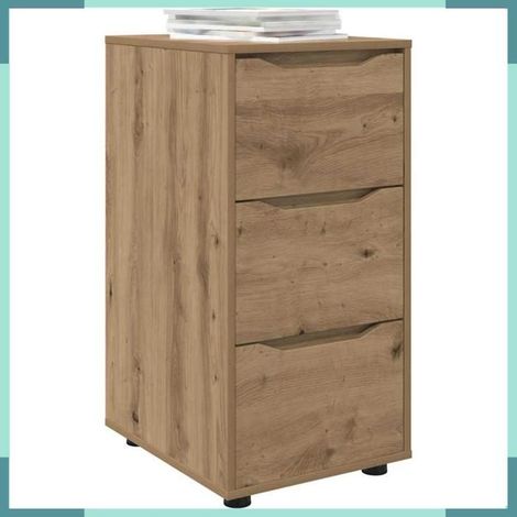 888876 Armoire de rangement Chêne artisanal 40 x 48 x 81 cm (1/5)