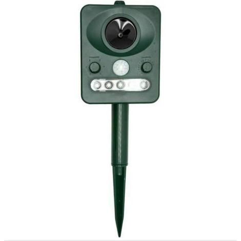 Durable Universal Solar Power Ultra Sonic OutdoorPest Repeller Scarer Dog Animal Dissuasion, Pest Taupe Mouse Rodent Possum Scarer Repellent (1/4)