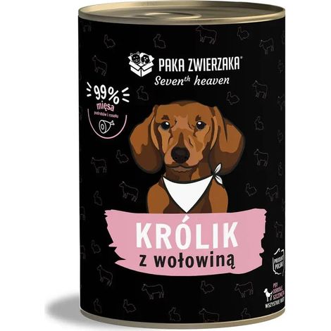 Confezione di carne di coniglio con manzo 400 g