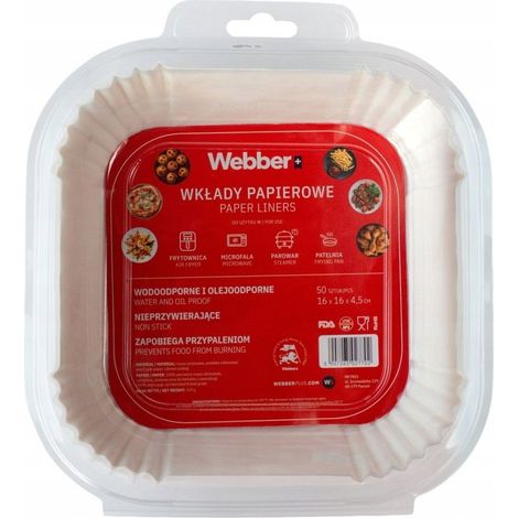 50 Papiereinsätze für Heißluftfritteusen (1/3)