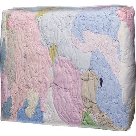 Paños de limpieza de tejido de punto HT, multico lor claro - 25 kgs multicolor claro