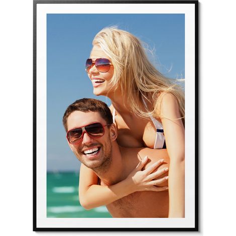 Foto Immagine in una cornice nera La tua foto PION 43x53 (1/5)