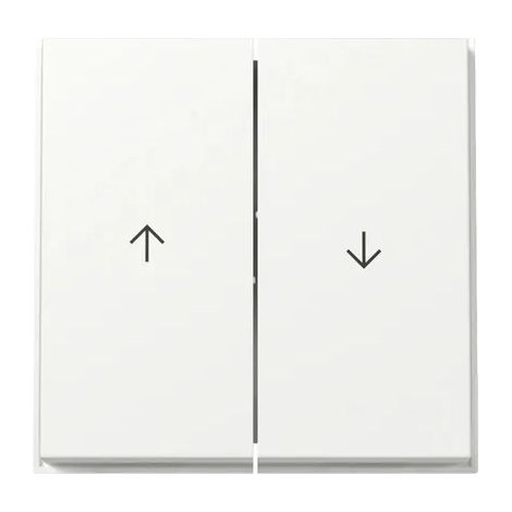 Gira Touche 2f flèche Gira TX44 (WG UP) Pur blanc [329466], 3294 66