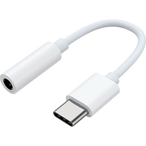 Adaptador de auriculares Samsung DAC USB-C - Conector mini de 3,5 mm - Blanco