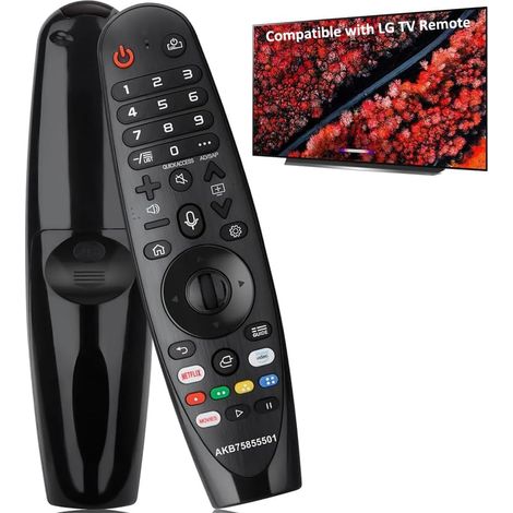 Telecomando universale applicabile per LG Smart TV Magic Remote (nessuna funzione vocale, nessuna funzione di puntamento) compatibile con tutti i modelli di TV LG