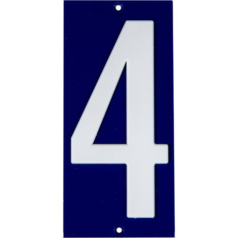 Numéro De Rue Standard 4