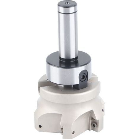 BAP400R-80-27-6 Spannzangenfutter für 6-schneidige Schaftfräser mit APMT1604 Wendeschneidplatten - C20 Spannzangenhalter FMB27 (1/5)