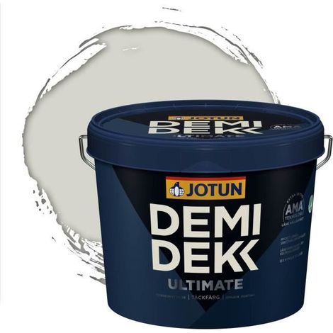 Peinture Bois - DEMI DEKK ULTIMATE - Satinée - RAL 9002 - 3L (1/2)