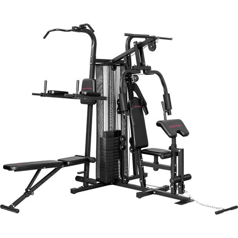 Home gym station - panca regolabile per pesi oltre 10 esercizi (1/5)
