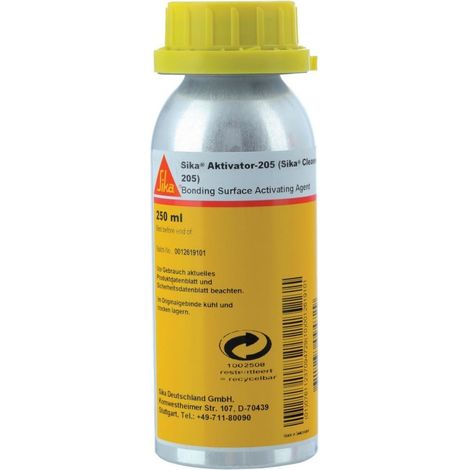 Activateur 205 à solvant incolore, transparent, 250 ml boîte (1/5)