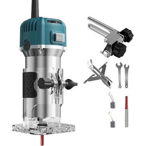Machine à défoncer en bois, moteur puissant de 800W, coupe de haute précision, Type D (1/2)
