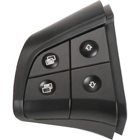 Steering Wheel Control Buttons Replacement for Mercedes Benz W164 W245 W251 GL350 ML350 R280 B180 B200 B300 ML GL BR-Class (Black Left 4 Buttons) (1/4)