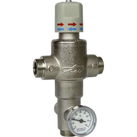 Sanela Zubehör - Thermostatisches Mischventil 6/4" SLT 10