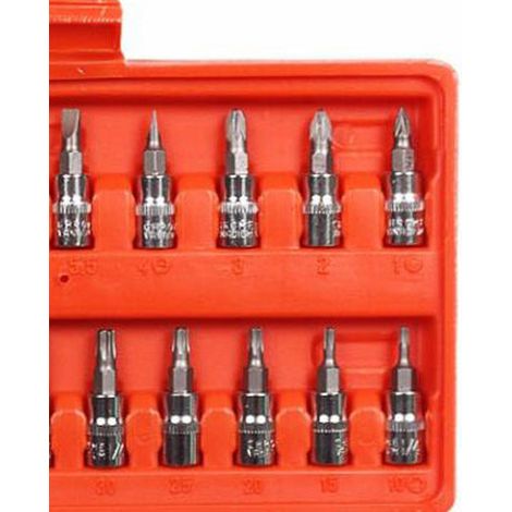 Ratschen-Steckschlüsselsatz, Mechaniker-Handwerkzeugset mit Koffer, Multifunktions-Haushaltsreparaturset (1/5)