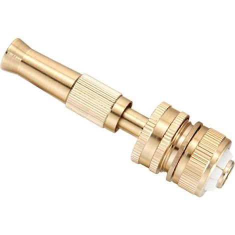 Garden Hose Spray Nozzle Copper Watering Tool for Car Washing 3Pcs (1/5)