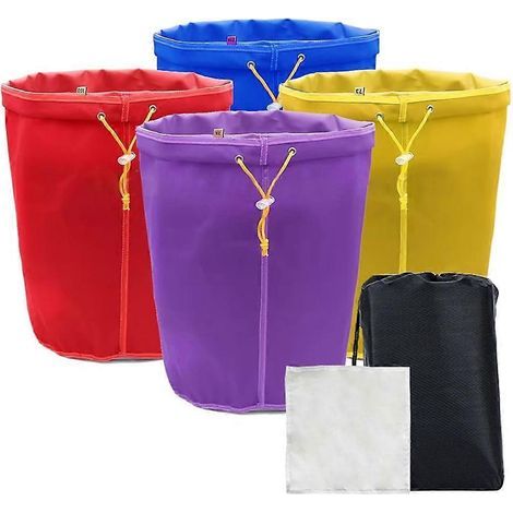 4er-Pack Filterbeutel – Filterbeutel-Set – Filtersieb und Aufbewahrungsbeutel – Filterbeutel für Pflanzenwachstum – Aufbewahrung (1/5)