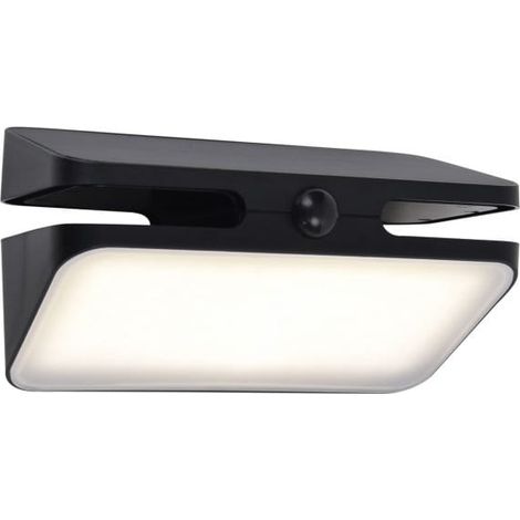 Applique murale extérieure LED noire avec détecteur PIR 8,6 W AERO (1/5)