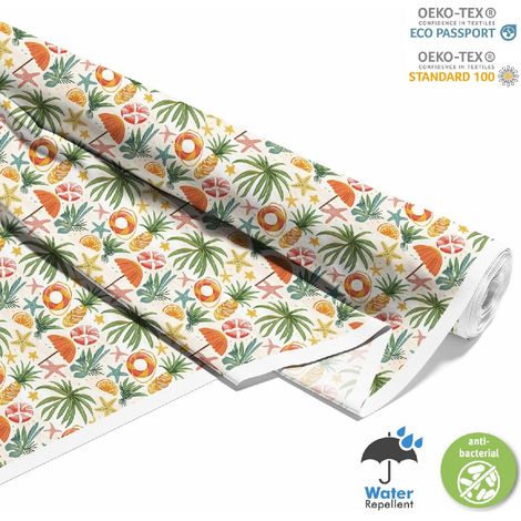 TESSUTI DECORATIVI PER ESTERNI OXFORD - motivo estivo  DX9170 (1/5)