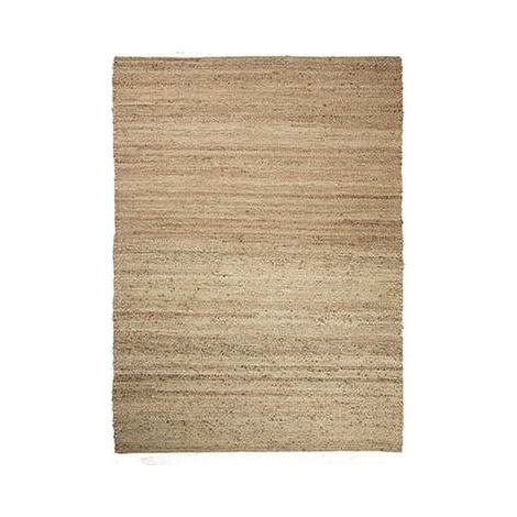 Tapis Rectangulaire en Jute Naturelle Tissé à la Main Style Sobre et Élégant 140 x 200 cm - PANGIVO (1/3)