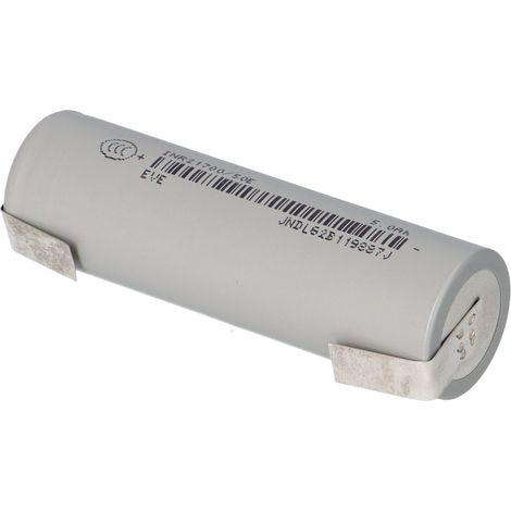 EVE Li-ion Akku INR21700-50E 3,6V 5000mAh - 15A U-Lötfahne (1/5)