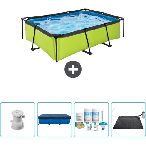 Exit Pool Rechteckig - 220x150x65 cm - 5-teilig  SCB4 (1/4)