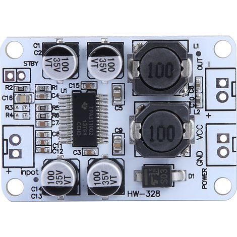 TPA3110 PBTL Hochleistungs-Einkanal-Digitalverstärkerplatine, 30 W, 8–26 V DC (1/5)