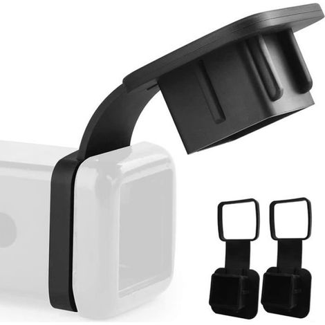 Cache Attelage Remorque 2 Pouces pour Ford Chevy Jeep Dodge RAM Toyota Tundra Tacoma Accessoires Voiture (1/4)
