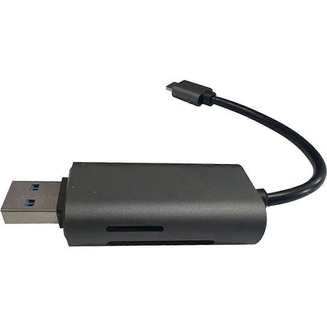 Lecteur de cartes USB 3.0, adaptateur de lecture de cartes mémoire SD/TF 3.0 pour clés USB --