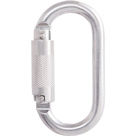 Moschettone con chiusura automatica a 1/4 di giro - Acciaio - 16 mm - FA5022418