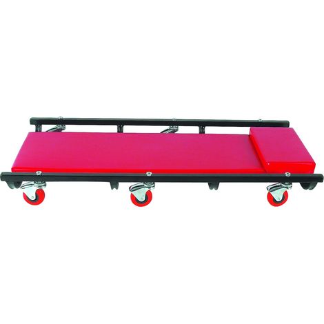 Drakkar Equipement – Chariot de garage pliable 6 roues pivotantes – Châssis en acier renforcé – Capacité 100 kg – 15392